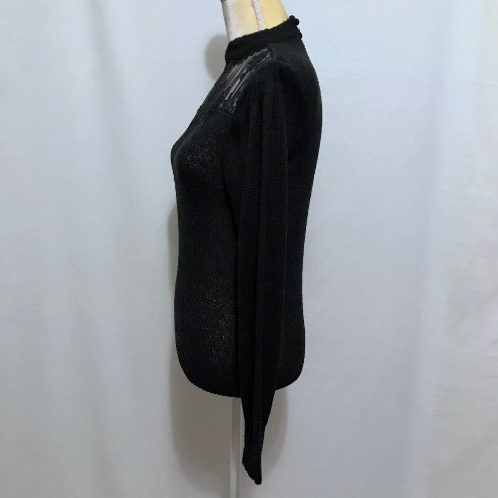 ❌SOLD❌ Dana Ashley Vintage Black Sweater Women M - Picture 5 of 11